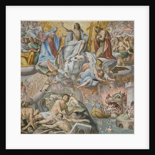 Last Judgement, detail, 1614 by Giovanni Mauro della (c.1575-1640) Rovere