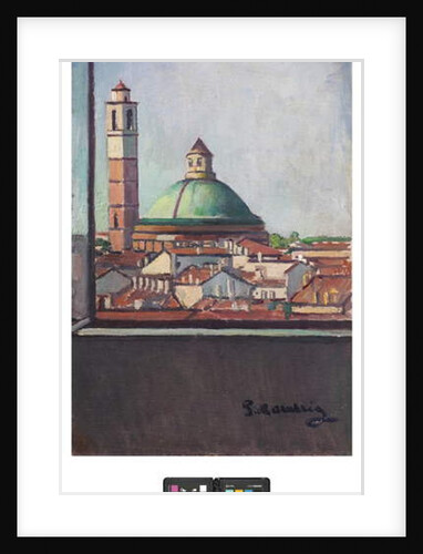 San Carlo Dome in Milan, 1928 by Pietro Marussig