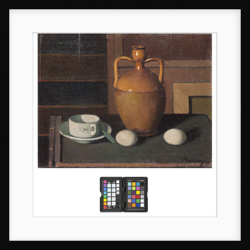 Still life with eggs, 1924 by Pietro Marussig
