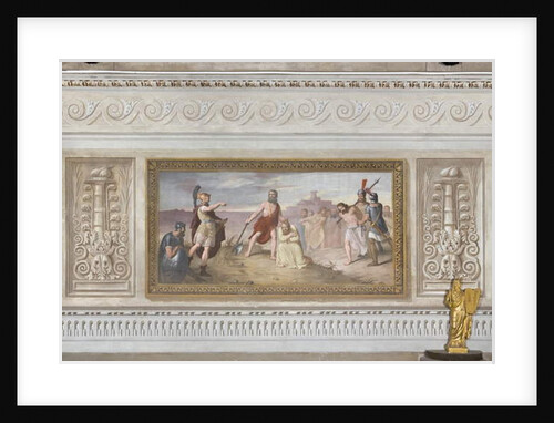 The Martyrdom of Saint Mathew, from Stories of Christ, 1841 by Giovanni Chiarini