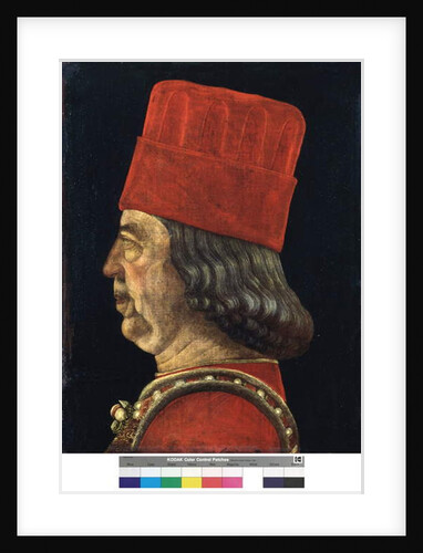 Portrait of Borso d'Este by Baldassare d' Este