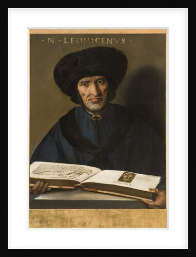 Niccolò Leoniceno, 1521 by Dosso Dossi