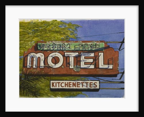 Desert Edge Motel, 2006 by Lucy Masterman