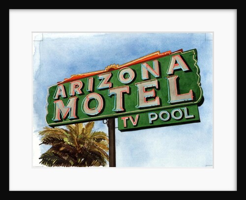 Arizona Motel on 6th Avenue, 2004 by Lucy Masterman