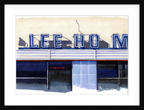 Jerry's Lee Ho Market, 2002 by Lucy Masterman
