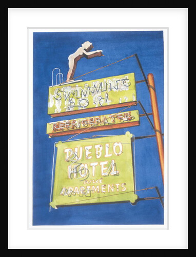 Pueblo Hotel, 2001 by Lucy Masterman