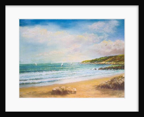 Devon Seascape, 2000 by Margo Starkey