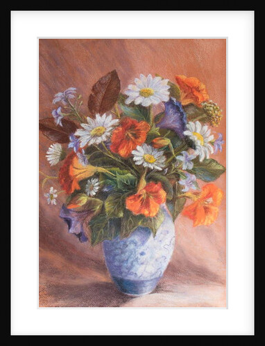 Anemonies and thistles by Margo Starkey