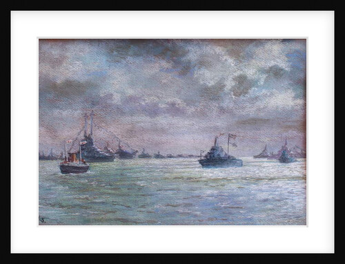 Spithead Naval Review in 1953, 2000 by Margo Starkey