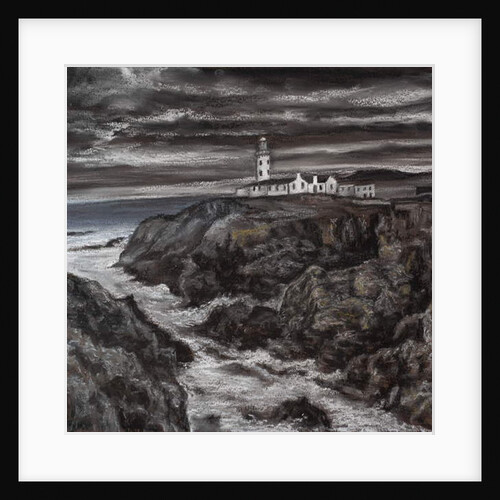 Storm on the rocks by Margo Starkey