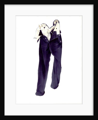 Blue Corduroy Trousers 2004 by Miles Thistlethwaite