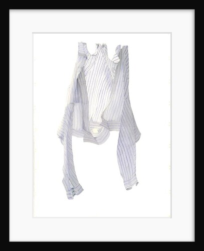 Stripy Blue Shirt in a Breeze, 2004 by Miles Thistlethwaite