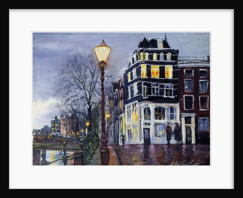 At Dusk, Amsterdam, 1999 by Antonia Myatt