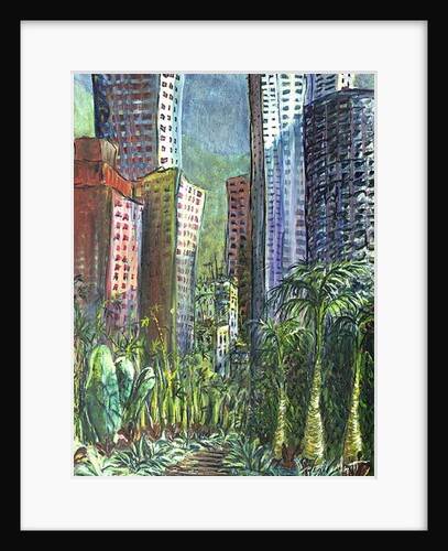 High Rise, Hong Kong, 1997 by Antonia Myatt