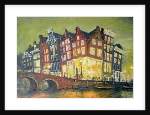 Bright Lights, Amsterdam, 2000 by Antonia Myatt