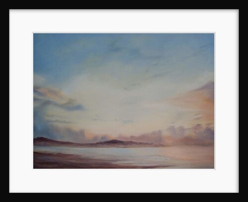 Instow Beach, Separation of the tide, 2014 by Antonia Myatt