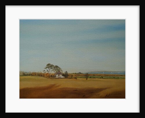 House and Fields, 2016 by Antonia Myatt