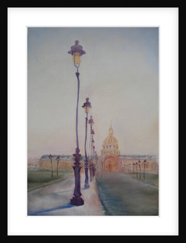 Lamp Post in front of Dome Church, 2010 by Antonia Myatt