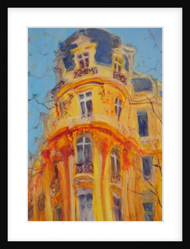 A Walk Up the Champs-Elysees, 2010 by Antonia Myatt