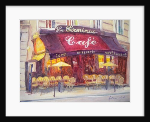 Cafe le Terminus, 2010 by Antonia Myatt