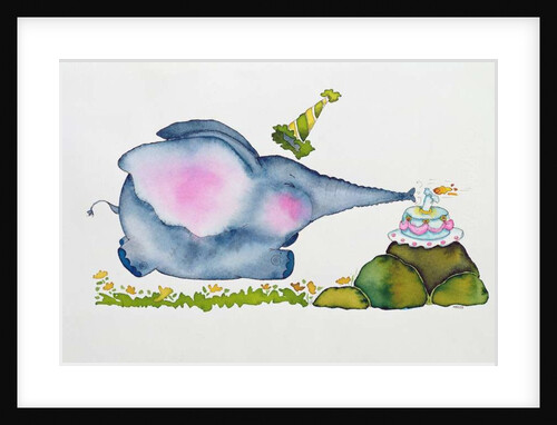 Birthday Elephant, 1998 by Maylee Christie