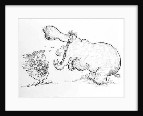 I'm Not Scared of You, Mr Hippo by Maylee Christie