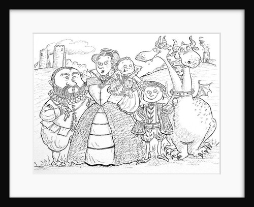 Medieval Family Portrait by Maylee Christie