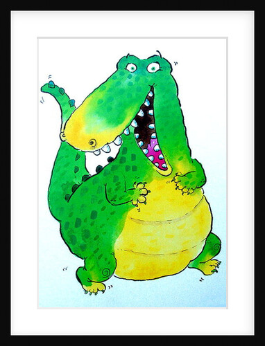 Happy Crocodile by Maylee Christie