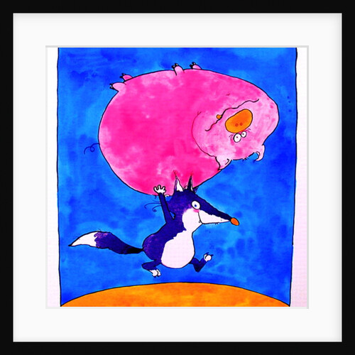 Wolf and Pig by Maylee Christie