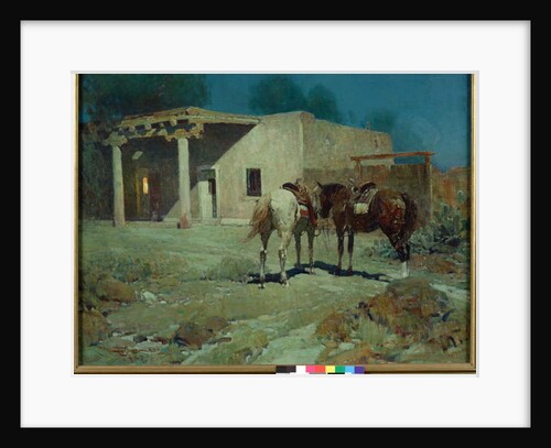 Southern Night, 1927 by Frank Tenney Johnson