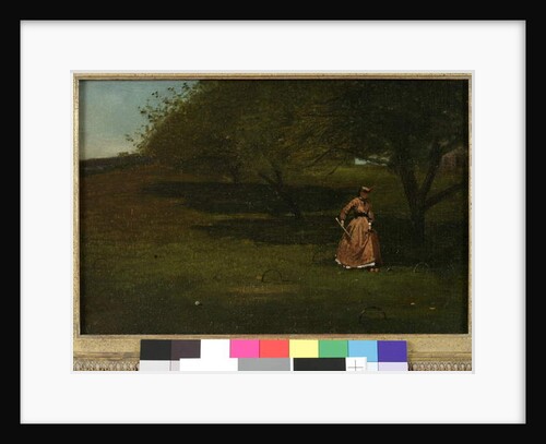 Croquet Player by Winslow Homer
