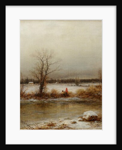 Winter Scene, 1860 by George Henry Boughton