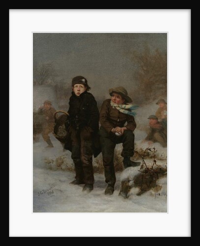 The Victim, 1861 by John George Brown