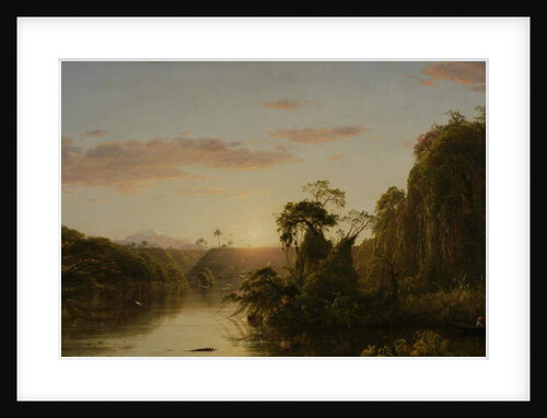 Scene on the Magdalena, 1854 by Frederic Edwin Church