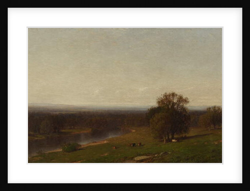The Genesee Valley, New York, 1862-63 by Samuel Colman