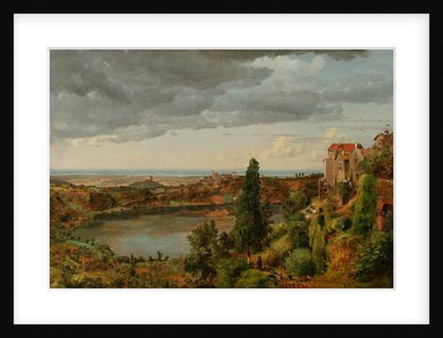 The Lake of Nemi, 1848 by Jasper Francis Cropsey
