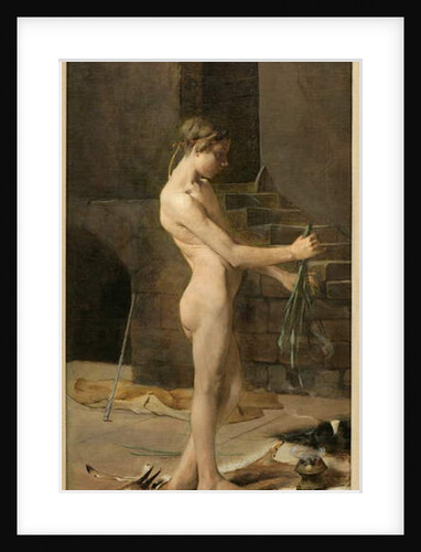 The Sorcerer's Slave, 1877 by Thomas Wilmer Dewing