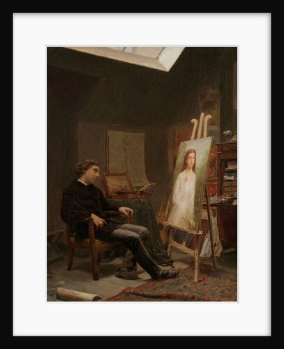 The Artist in His Studio, 1873 by Wyatt Eaton