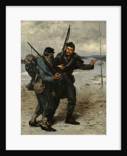 The Stragglers, 1882 by Gilbert Gaul