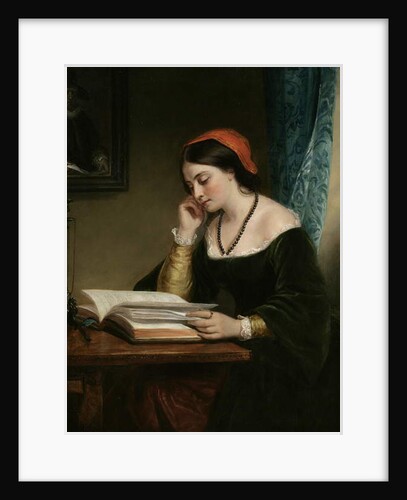 The Fair Student, 1858 by Daniel Huntington