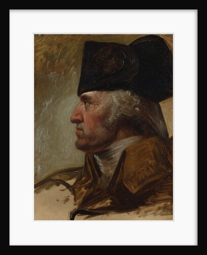 George Washington, Study for Washington Crossing the Delaware, c.1850 by Emanuel Gottlieb Leutze