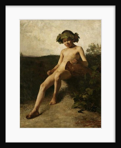 L'Infant Bacchus, 1880 by Henry Siddons Mowbray