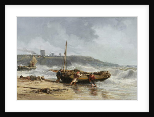 Coast Scene, 1857 by Jules Achille Noel