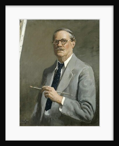 Self-Portrait by George Oberteuffer