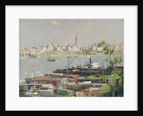 Upper Manhattan by George Oberteuffer