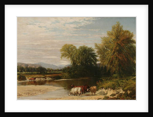 The Ford, 1856 by Aaron Draper Shattuck