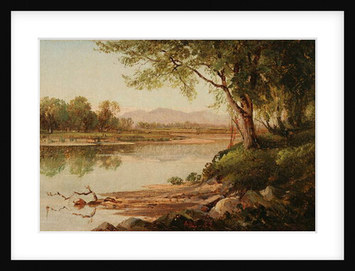 Along the Saco, 1857 by Aaron Draper Shattuck