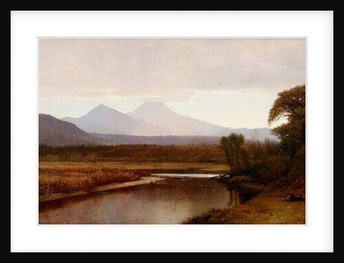 On the Saco, North Conway by Aaron Draper Shattuck