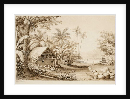 Tombs at Muthuata Island, Fiji by Alfred Thomas Agate