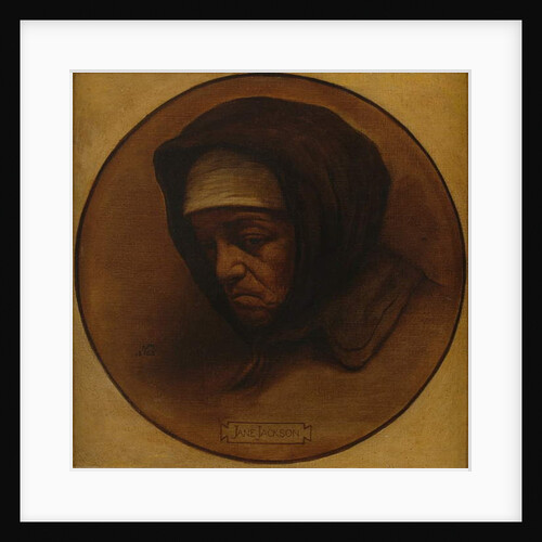 Jane Jackson, 1865 by Elihu Vedder